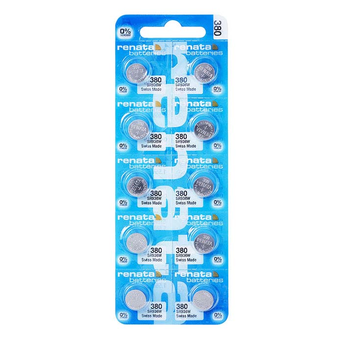 Renata Silver Oxide Watch Battery, 380-SR936W