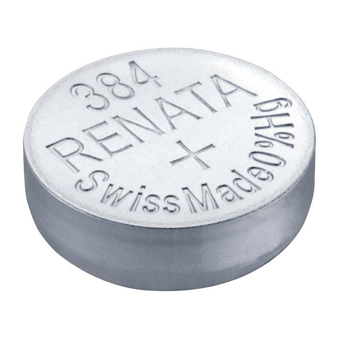 Renata Silver Oxide Watch Battery, 384-SR41SW