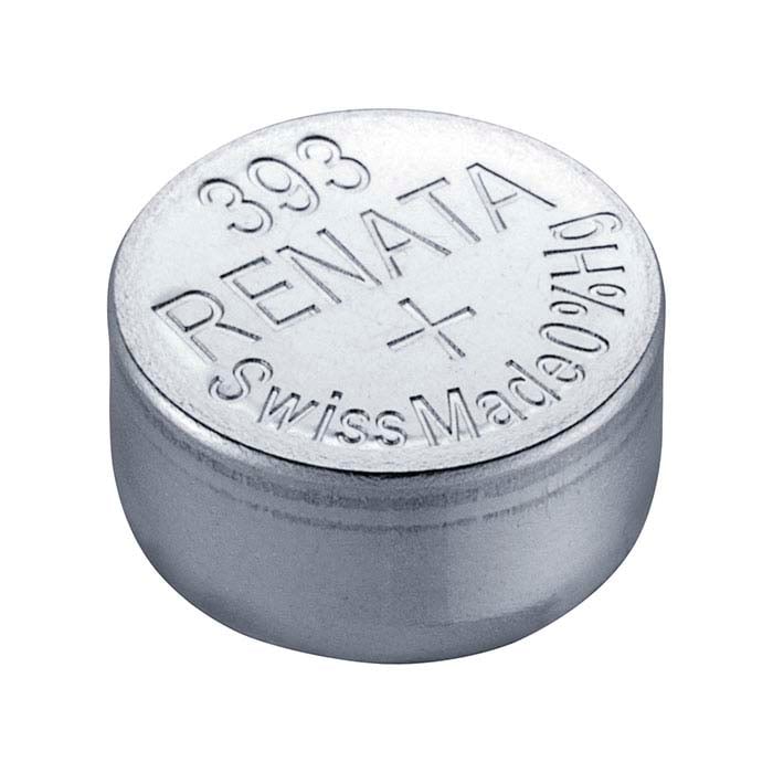 Renata Silver Oxide Watch Battery, 393-SR74W