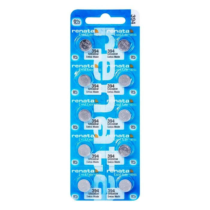 Renata Silver Oxide Watch Battery, 394-SR936SW
