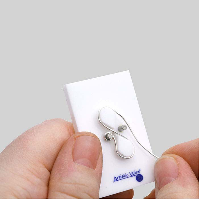 Gabarit Artistic Wire® Findings Forms™ pour fermoir crochet en S,