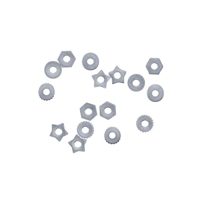 Nickel Alloy Rivet Accent Assortment for 1.59mm Crafted Findings Riveting Tool