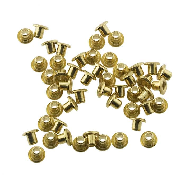 Brass 1.59mm Eyelet