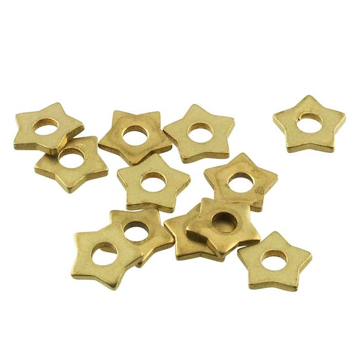 Brass Star Rivet Accent for 1.59mm Crafted Findings Riveting Tool