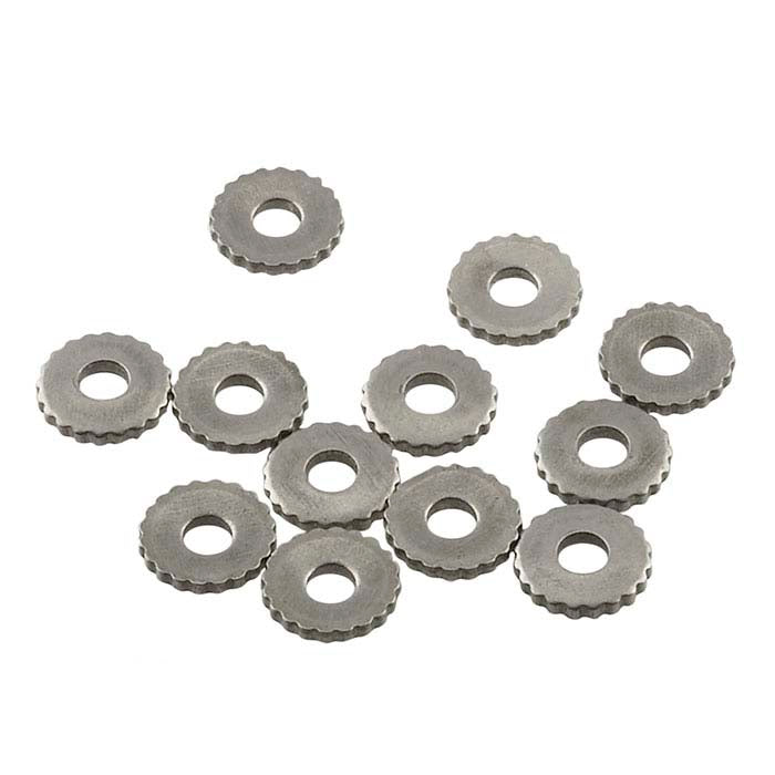 Nickel Alloy Knurled Rivet Accent for 1.59mm Crafted Findings Riveting Tool