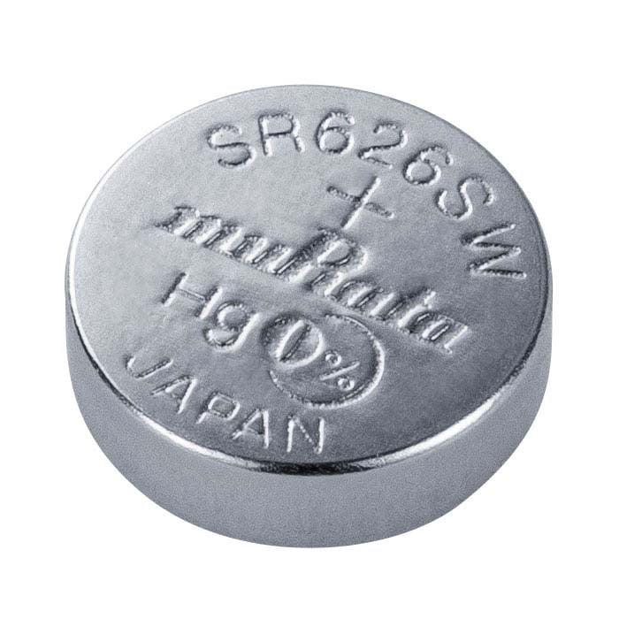 بطارية ساعة موراتا أكسيد الفضة، 377-SR626SW
