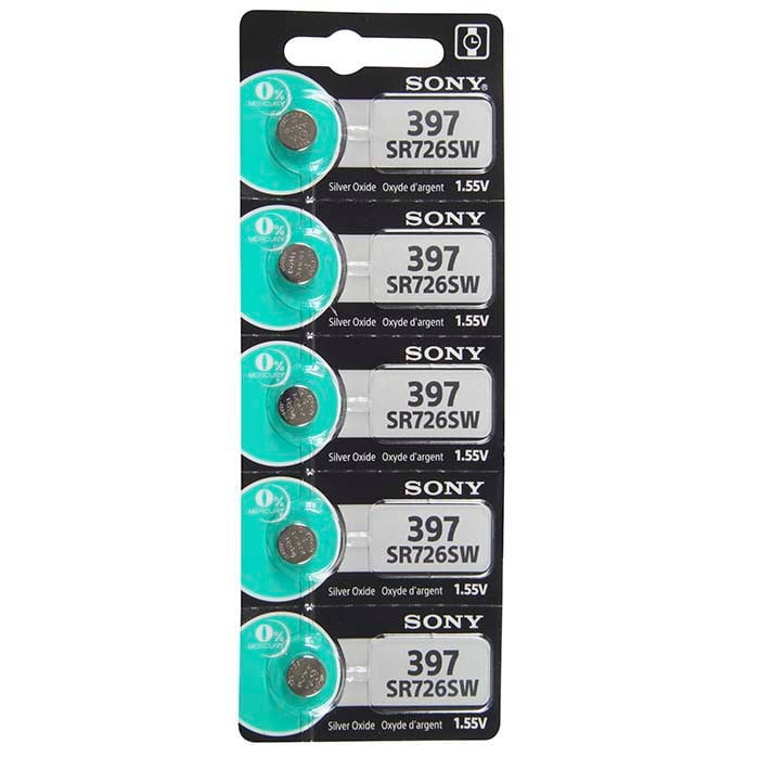 Murata Silver Oxide Klockbatteri, 397-SR726SW