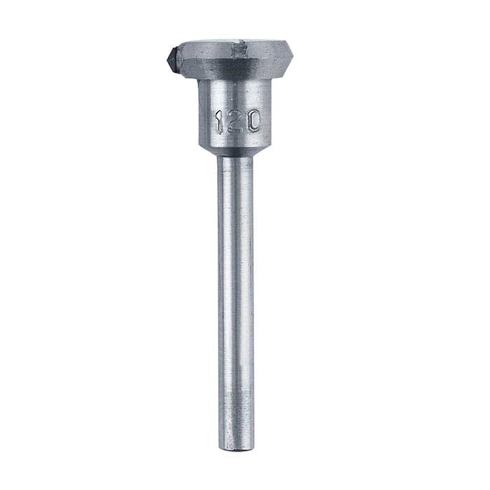 Diamant-Schwungrad aus Stahl mit 3/8-Zoll-Kopf, 120°