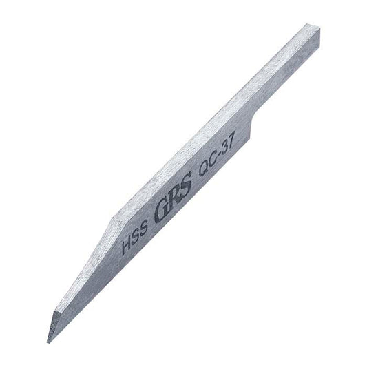 GRS® Schnellwechsel-Flachstichel aus Schnellarbeitsstahl, QC-37