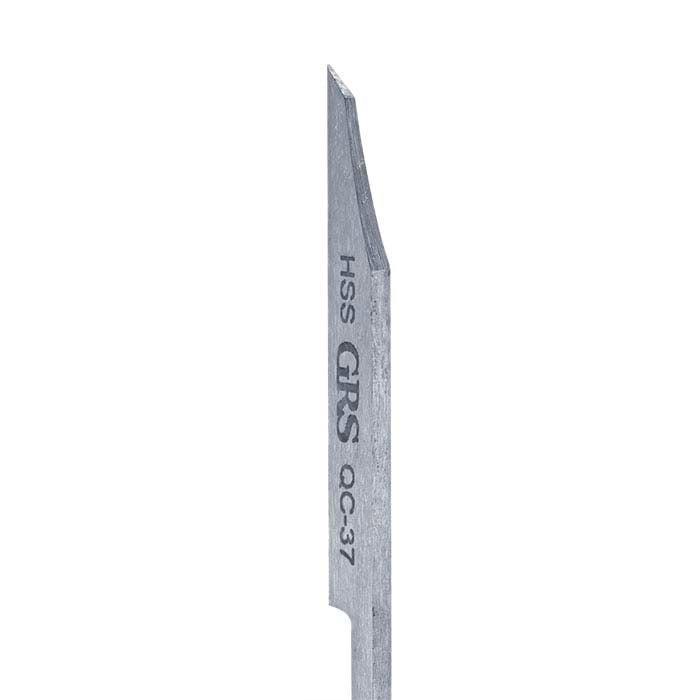 GRS® Schnellwechsel-Flachstichel aus Schnellarbeitsstahl, QC-37