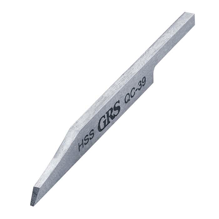 GRS® Schnellwechsel-Flachstichel aus Schnellarbeitsstahl, QC-39
