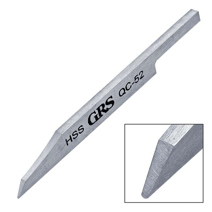 GRS® High-Speed Steel Quick-Change Round Graver, QC-52