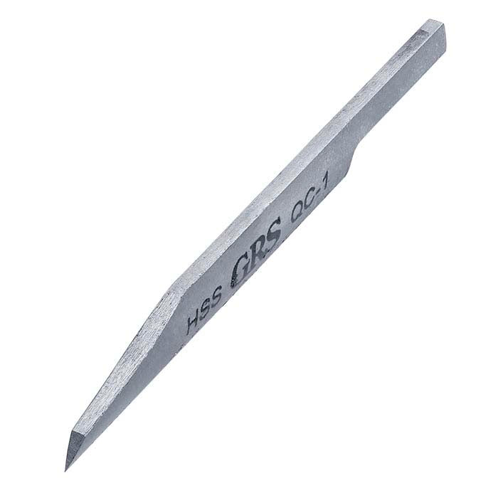 GRS® High-Speed Steel Quick-Change Onglette Graver, QC-1