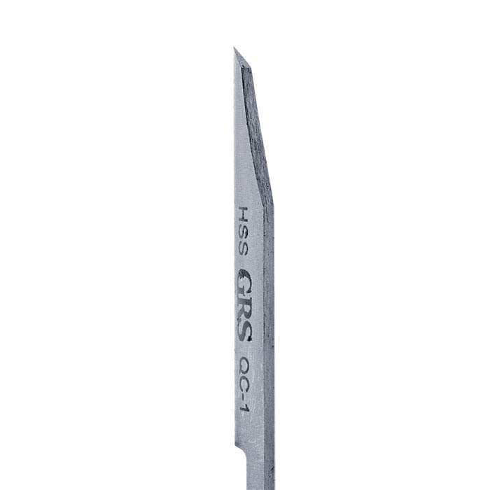 GRS® High-Speed Steel Quick-Change Onglette Graver, QC-1