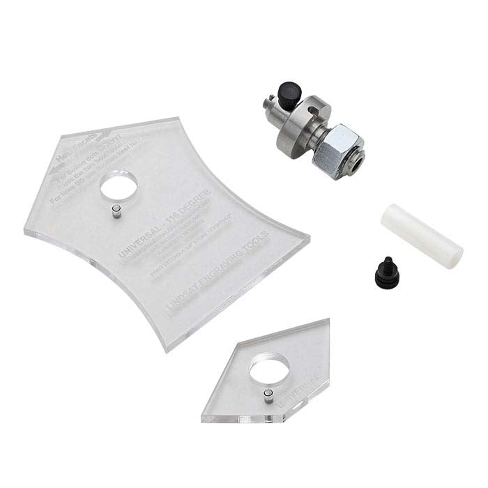 Lindsay® Sharpening Fixture with 116-Degree Template