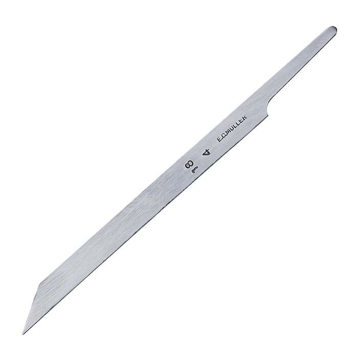 E.C. Muller Carbon Steel Straight Line Graver #18, 4-Line