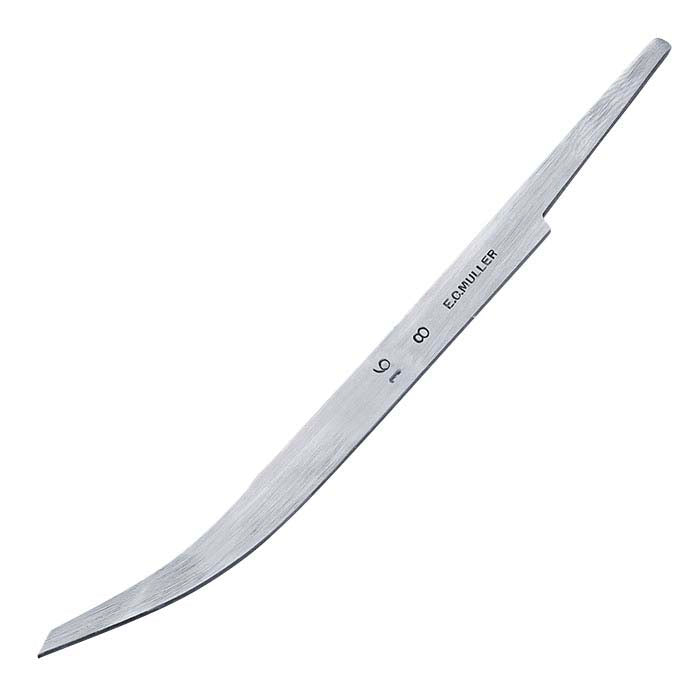 E.C. Muller Carbon Steel Bent Line Graver #12, 6-Line