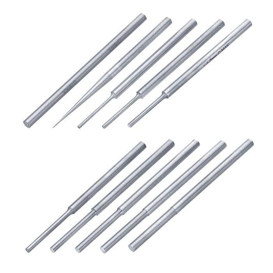 GRS® C-Max® स्टेप्ड राउंड ग्रेवर ब्लैंक्स, 10 के सेट