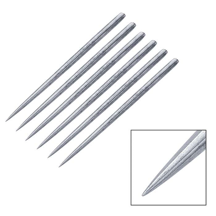 GRS® Short, Thin Steel Points, Set of 6