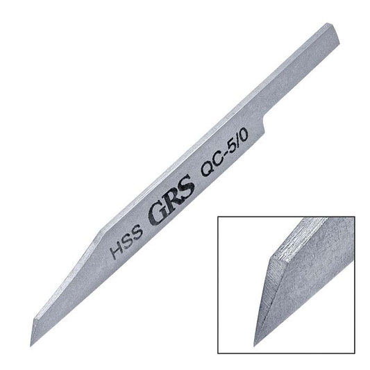 GRS® हाई-स्पीड स्टील क्विक-चेंज ओन्गलेट ग्रेवर, QC-5/0