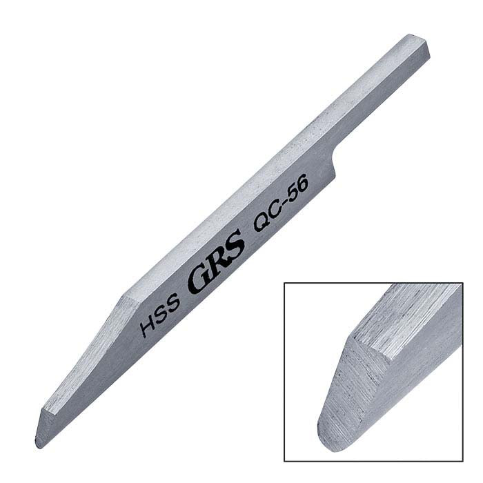 GRS® High-Speed Steel Quick-Change Round Graver, QC-56