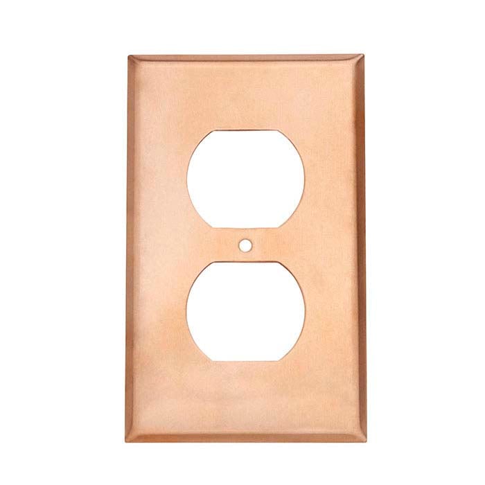 Copper Outlet Plate for Enameling