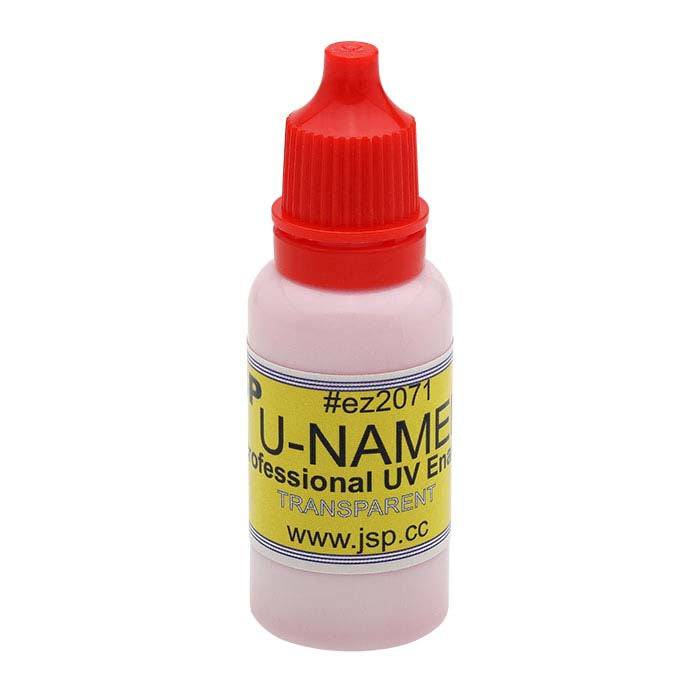 U-NAMEL® Transparent Red UV Resin, 15g