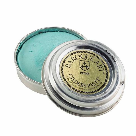 Vergolderpaste, Patina