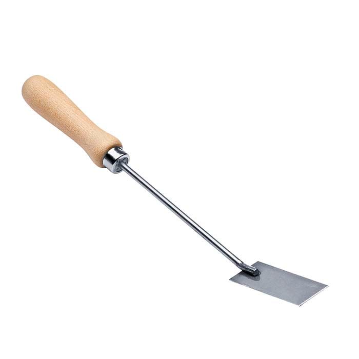Espátula de acero inoxidable para cocción de esmaltes