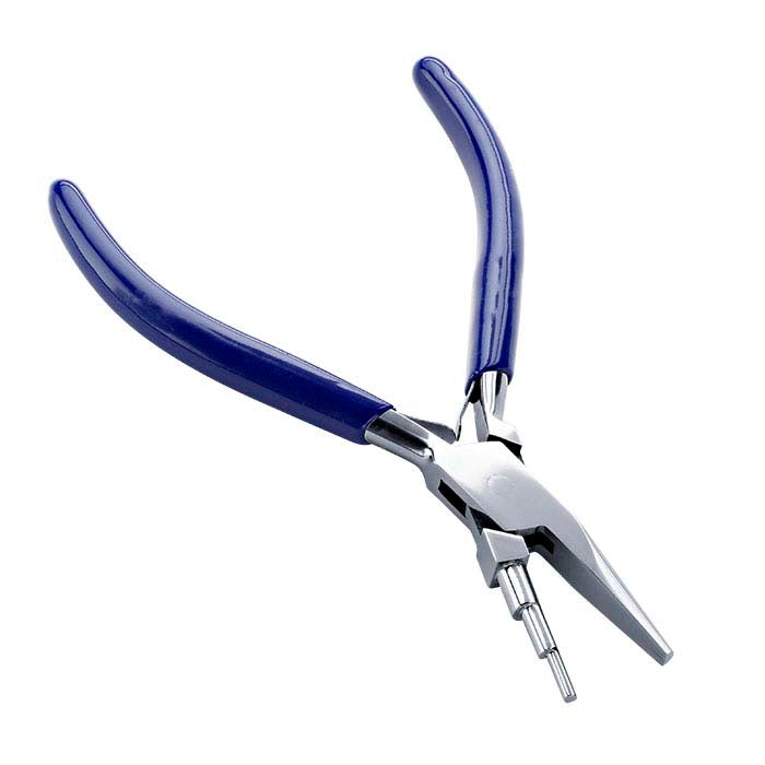 Stepped Round and Chain-Nose Wire-Wrapping Pliers
