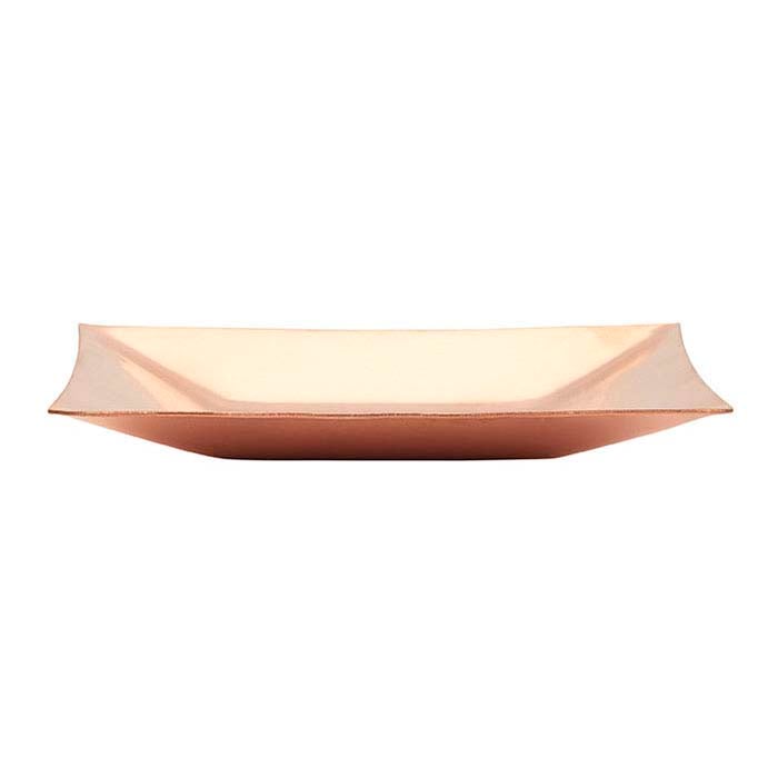 Copper Square Tray for Enameling