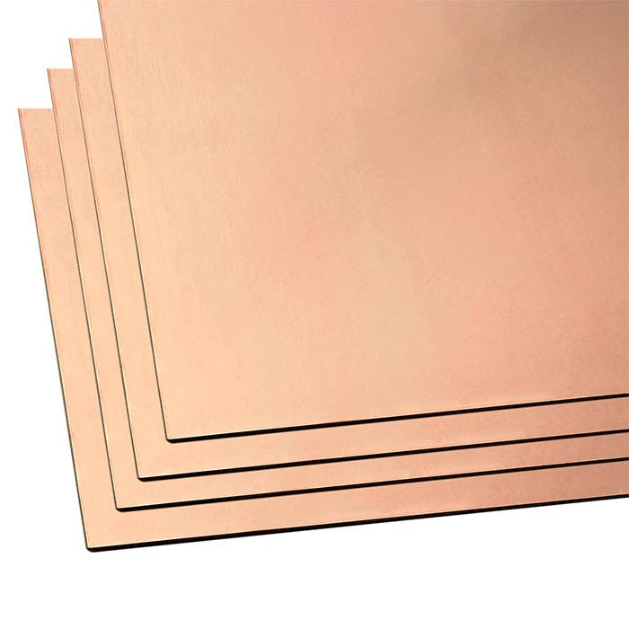 Copper 304.8mm x 304.8mm Sheet, 0.64mm, Dead-Soft