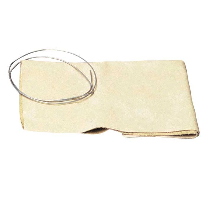 Leather Polishing Pad with Attachment Wire