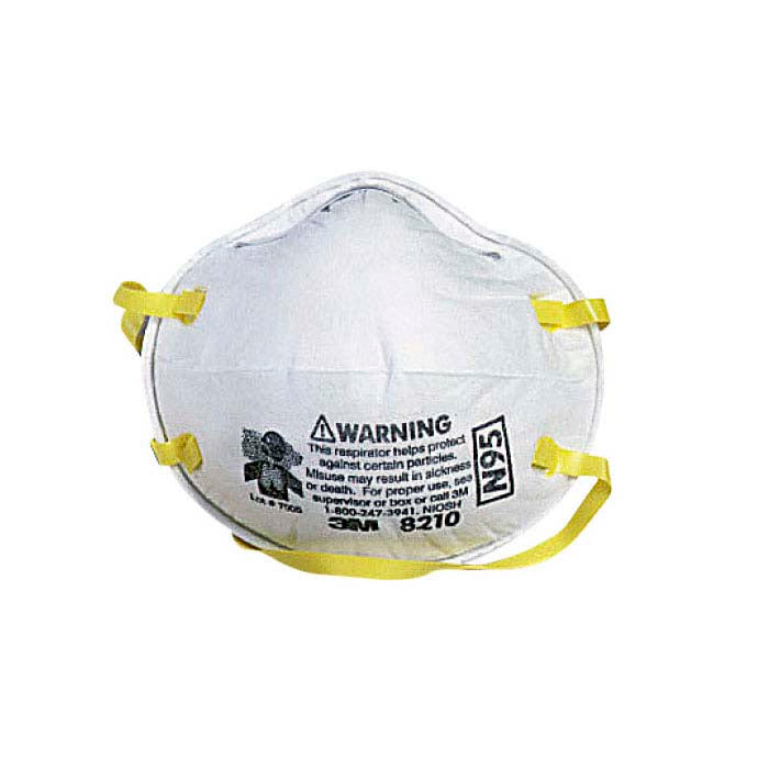 3M Particulate Respirator 8210, N95