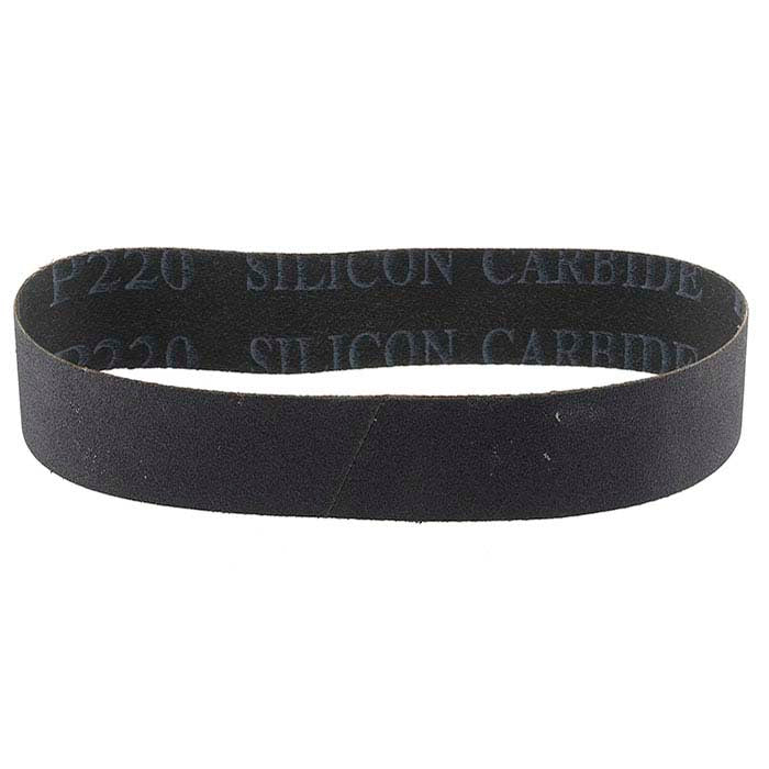 Bande abrasive en carbure de silicium Rio Super 25,4 mm, grain 220