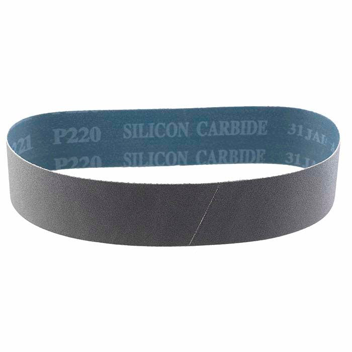 Rio Super 38.1mm Silicon Carbide Sanding Belt, 220-Grit