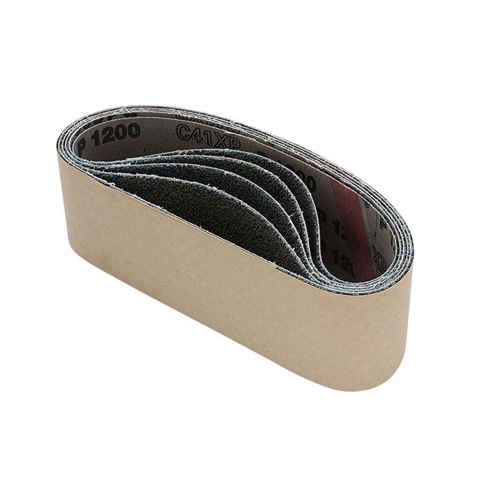 63.5mm Long-Lasting Silicon Carbide Expanding Drum Sanding Belt, 1,200-Grit