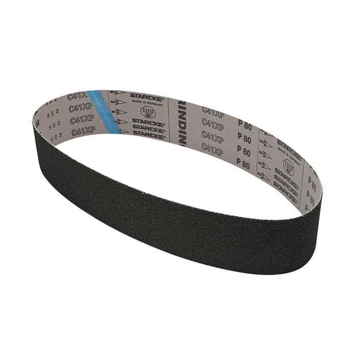 76.2mm Long-Lasting Silicon Carbide Sanding Belt, 80-Grit