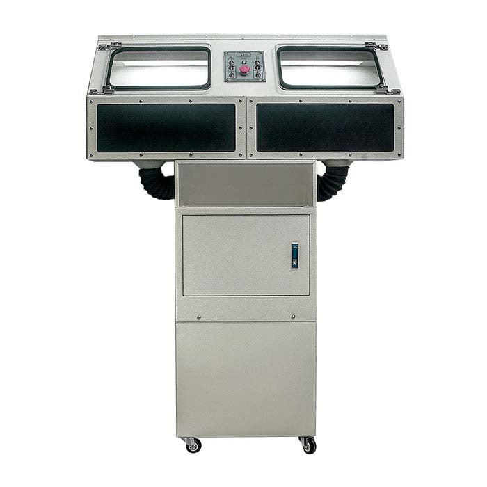 Best Built Double Enclosed Polishing Unit with 1/2hp Vacuum, 550cfm