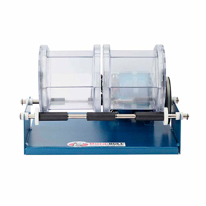 Dura-BULL® Double-Barrel Rotary Tumbler, 110-Volt