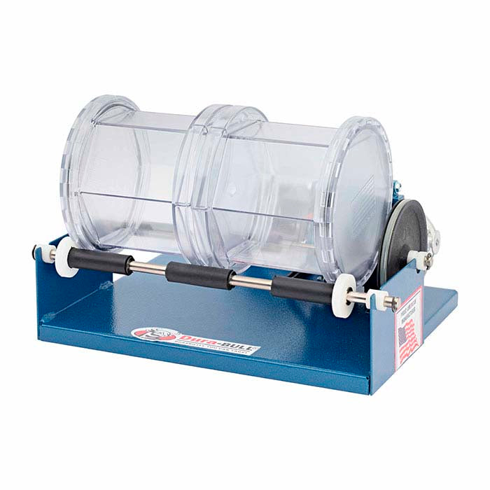 Dura-BULL® Double-Barrel Rotary Tumbler, 110-Volt