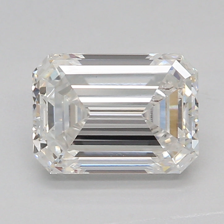 Лабораторно выращенный бриллиант 0,70 карат, изумруд, F, SI1