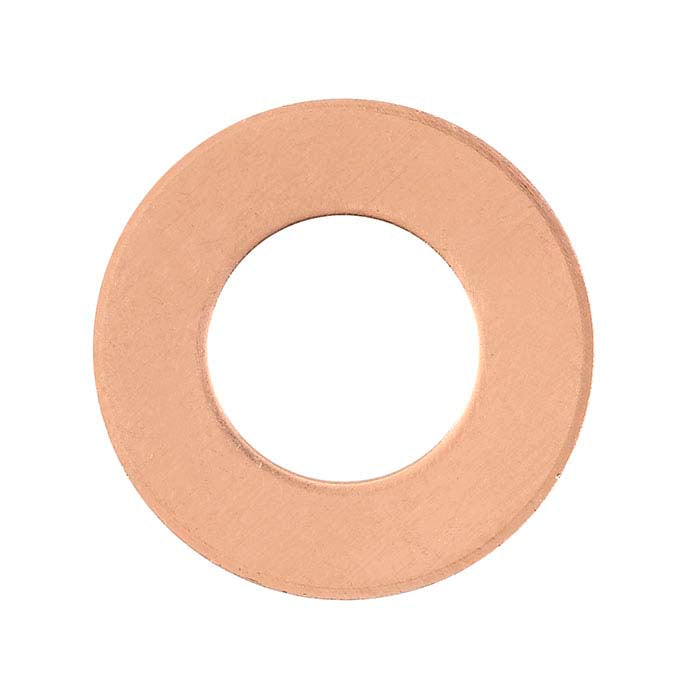 Copper 25.5mm Washer Stamping, 1.02mm
