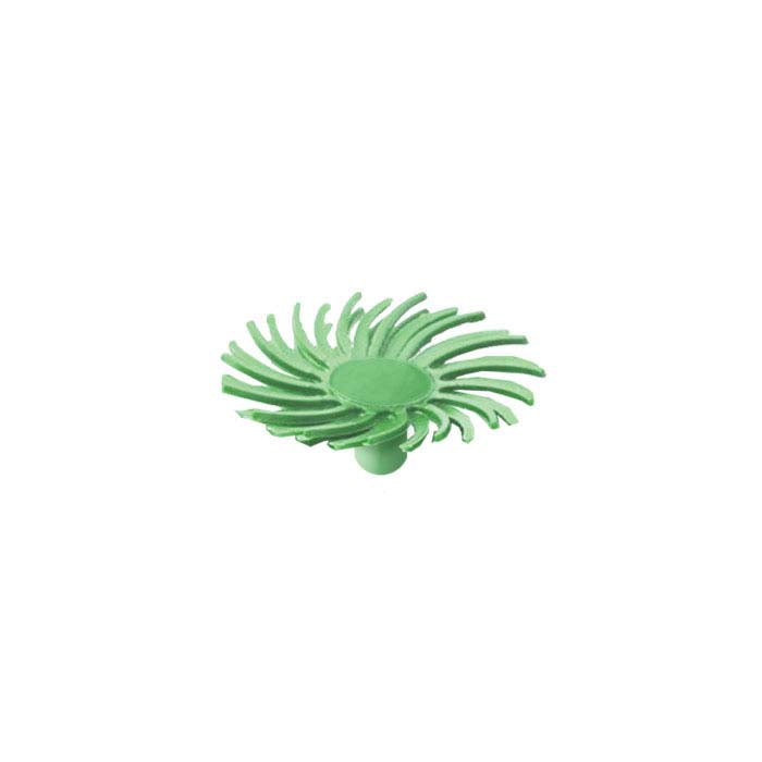 Dedeco® Sunburst® 12.7mm Radial Snap-On Disc, 1-Micron, Light Green