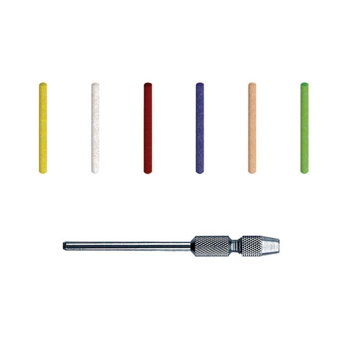 Dedeco® Sunburst® 2mm 연마 핀 모음세트