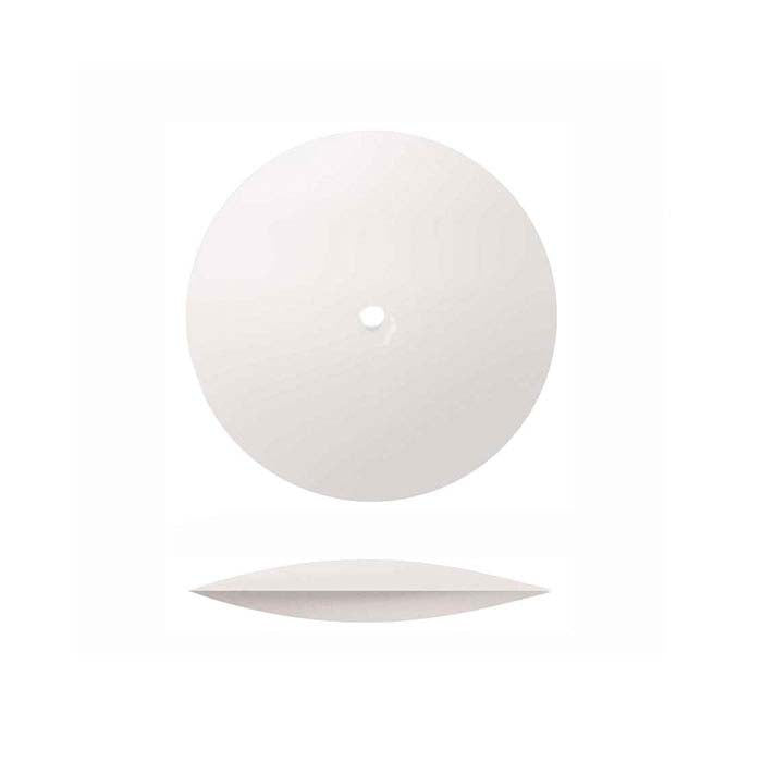 Δίσκος Γυαλίσματος Dedeco® Sunburst® 22,22mm με Ακμή Μαχαιριού, 120-Γριτ, Λευκός