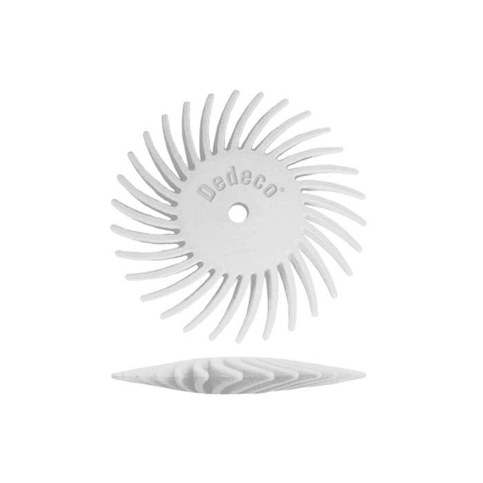 Dedeco® Sunburst® Silicone 22.22mm TC Knife-Edge Disc, 90-Grit