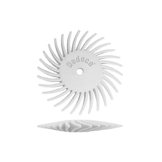 Dedeco® Sunburst® Silicone 22.22mm TC Knife-Edge Disc, 90-Grit