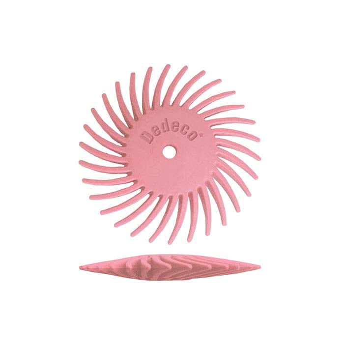 Dedeco® Sunburst® silikon 22,22 mm TC knivkantsskiva, 1 000-korn