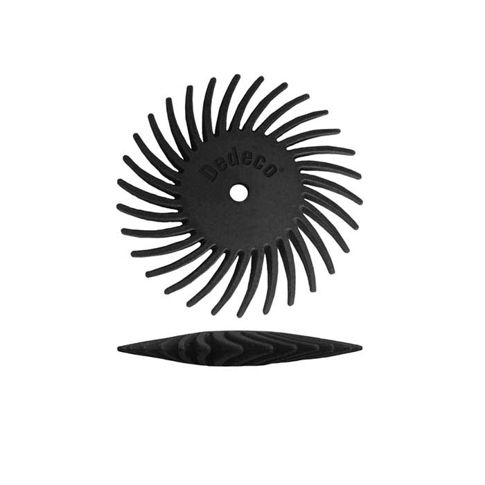 قرص شفرة سكين TC من السيليكون Dedeco® Sunburst® بحجم 15.88 مم، حبيبات 240